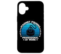 Magnet Fishing Treasure Hunters Dirt Fisher Metal Detecting Coque pour iPhone 16 Plus