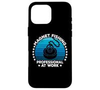 Magnet Fishing Treasure Hunters Dirt Fisher Metal Detecting Coque pour iPhone 16 Pro Max