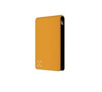 Magnet Folio pour Ledger Nano Gen5, la Protection pour Les Wallets Crypto signers à écran Tactile (Orange Bitcoin)