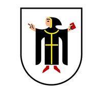 Magnet Frigo avec Munich Ville crête - 5 x 5 cm - Aimant pour Les Amis de Bavière