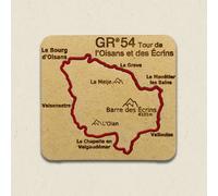 Magnet Gr 54 Tour Des Ecrins - Porte Cles | Aiguille Du Sud