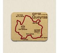 Magnet Gr 58 Tour Du Queyras - Porte Cles | Aiguille Du Sud