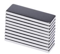 Magnet-Kauf Lot de 10 aimants en néodyme très puissants - 30 x 10 x 2 mm - 5 kg - Aimant en néodyme - 30 x 10 x 2 mm