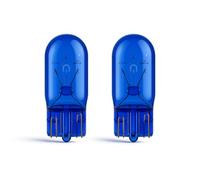 Magnet - Lot de 2 Ampoules W5W Neutral Vision 4500K - T10 W2.1x9.5d - Blanc Neutre Équilibré - Pour Feux de Position, Plaque, Éclairage Intérieur - Auto et Moto