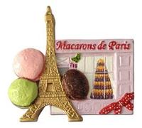 Magnet Paris petits gâteaux Multicolore G