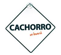 Magnet & Steel 23 - 7804 Signal avec Ventouse Chiot on Board, 14 x 14 cm