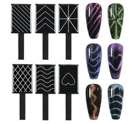 Magnet Stick Set - Magnet Wand Stick For Gel Nail Polish - Portable Magnets Sticks, Nail Design Tools For Beginners, Manicurists, And Women