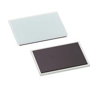 Magnet TECHNOTAPE rectangulaire en verre 85x55x4mm pour sublimation