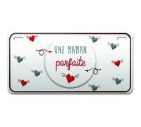 Magnet Une Maman Parfaite en Métal BLANC G