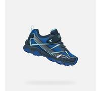 Geox J Magnetar Boy B ABX Basket, Bleu Marine Royal, 30 EU