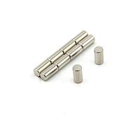 Magnetastico | 20 aimants en néodyme N52 tige 5x10 mm | Magnet frigo réfrigérateur Aimant puissant tableau magnétique Magnets circulaires panneau blanc Aimant cylindrique cylindre