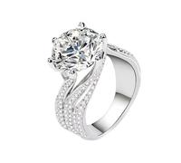 Magnetesch Moissanite Système de drainage lymphatique (Silver)
