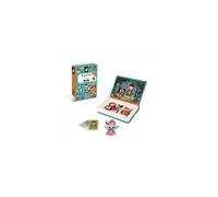 Janod - Magneti'Book Contes - Jeu Educatif Magnétique 40 Pièces - Apprentissage Motricité Fine et Imagination - Dès 3 Ans, J02588