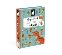 Janod Magnetibook Dinosaurus puzzle magnétique 3 y+ 1 pcs