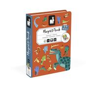 Janod Magnetibook Dinosaurus puzzle magnétique 3 y+ 1 pcs