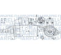 MAGNETI MARELLI 063721114010 Démarreur pour AUDI