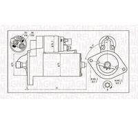 MAGNETI MARELLI 063721135010 Démarreur pour TOYOTA