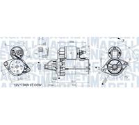 MAGNETI MARELLI 063721346010 Démarreur pour FIAT,LANCIA,OPEL
