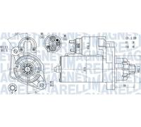 MAGNETI MARELLI 063721378010 Démarreur pour VW