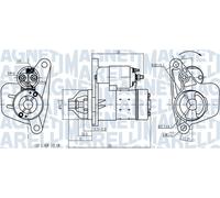 MAGNETI MARELLI 063721418010 Démarreur pour NISSAN,RENAULT