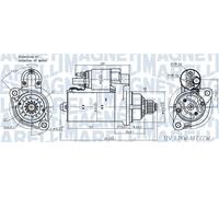 MAGNETI MARELLI 063721508010 Démarreur pour AUDI,SEAT,SKODA,VW