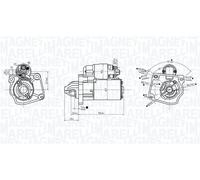 MAGNETI MARELLI 063726281010 Démarreur pour CITROËN,DS,OPEL,PEUGEOT