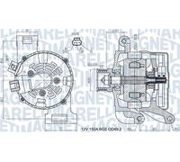 MAGNETI MARELLI 063731575010 Alternateur pour FORD