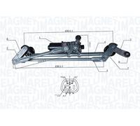 MAGNETI MARELLI 064351767010 Système d'essuie-glace