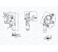 MAGNETI MARELLI 064371100010 Moteur d'essuie-glace pour VW
