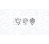 MAGNETI MARELLI 069412764010 Pulseur d'air habitacle pour MERCEDES-BENZ