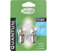 Magneti Marelli 070.00000000009495 P21/4W Lot de 2 ampoules pour voiture 12 V 21/4W Culot BAZ15d