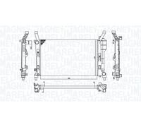 MAGNETI MARELLI 350213126200 Radiateur, refroidissement du moteur pour MERCEDES-