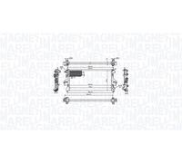 MAGNETI MARELLI 350213214900 Radiateur, refroidissement du moteur pour FIAT