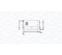 MAGNETI MARELLI 350213218100 Radiateur, refroidissement du moteur pour AUDI,SEAT