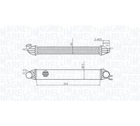 MAGNETI MARELLI 351319204290 Intercooler, échangeur pour MINI