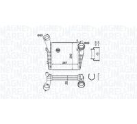 MAGNETI MARELLI 351319204400 Intercooler, échangeur pour AUDI,PORSCHE,VW