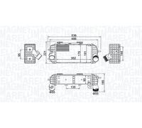 MAGNETI MARELLI 351319205760 Intercooler, échangeur pour HYUNDAI,KIA