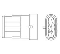 MAGNETI MARELLI 466016355010 Sonde lambda pour FIAT,LANCIA
