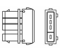 MAGNETI MARELLI 466016355069 Sonde lambda pour VW Golf II 3/5 portes (19E, 1G1)