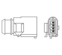 MAGNETI MARELLI 466016355077 Sonde lambda pour SEAT,SKODA,VW