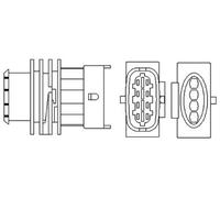 MAGNETI MARELLI 466016355086 Sonde lambda pour OPEL