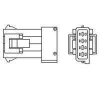 MAGNETI MARELLI 466016355096 Sonde lambda pour CITROËN,FIAT,LANCIA,PEUGEOT