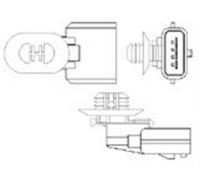 MAGNETI MARELLI 466016355114 Sonde lambda pour RENAULT Clio III 3/5 portes