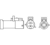 MAGNETI MARELLI 466016355119 Sonde lambda pour FORD