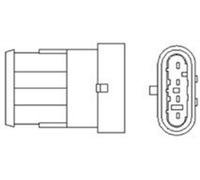 MAGNETI MARELLI 466016355130 Sonde lambda pour FIAT Seicento / 600 3/5 portes