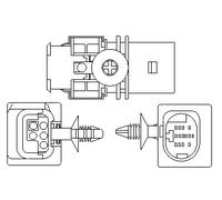 MAGNETI MARELLI 466016355176 Sonde lambda pour SUZUKI