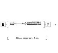 MAGNETI MARELLI 941455010942 Kit de câbles d'allumage pour SMART