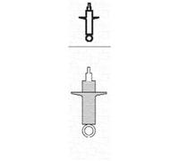 MAGNETI MARELLI Amortisseur Arrière Pour VW Golf III 1H1 19E 1G1 1E7 Seat Toledo