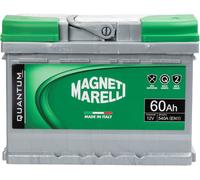 Magneti Marelli Batterie pour Voiture 60AH 12V 540A EN1 Cassette L2B Aimants Mar
