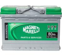 Magneti Marelli Batterie pour Voiture 80AH 12V 720A EN1 Cassette L3B Aimants Mar